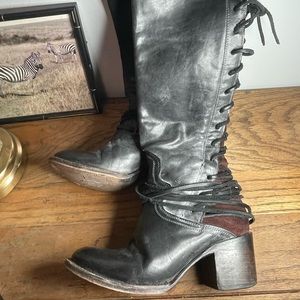 Freebird by Steven - Coal Boots black